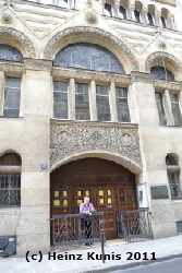 evangelische Christuskirche in Paris  - Portal